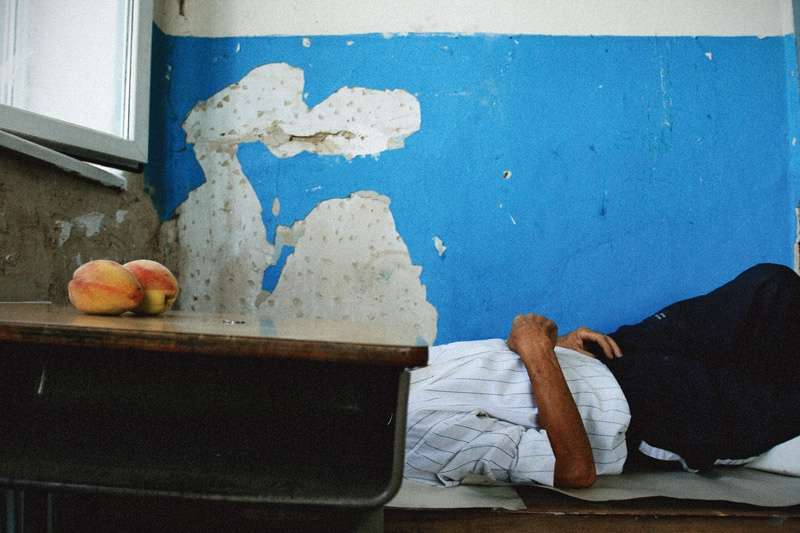 В школе  Тбилиси