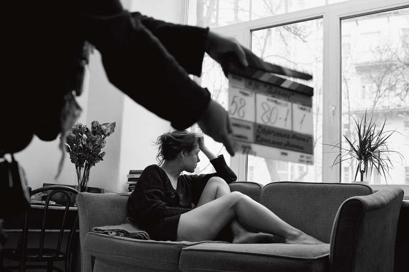 4. Владимир Мишуков На съемках фильма Андрея Звягинцева «Елена» 