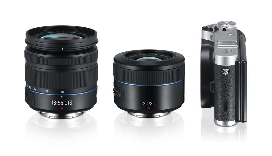 Беззеркальная фотокамера Samsung NX300 - объективы