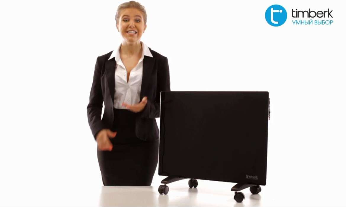 Электроконвектор Timberk серии Black Pearl