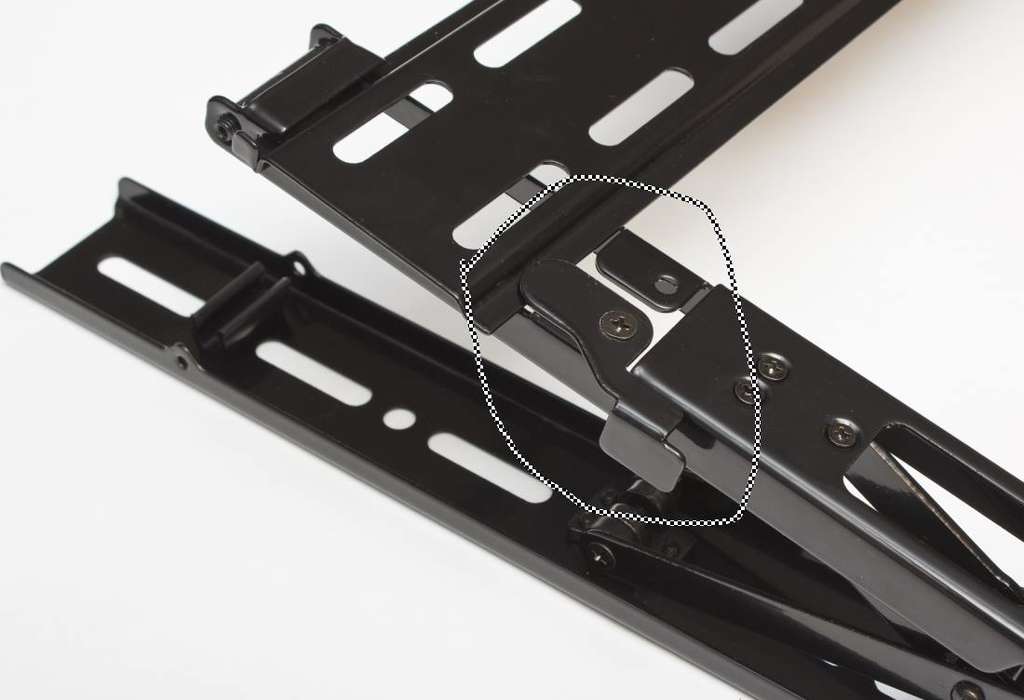 Наклонный кронштейн Digis DSM07-44T - защелка закрыта