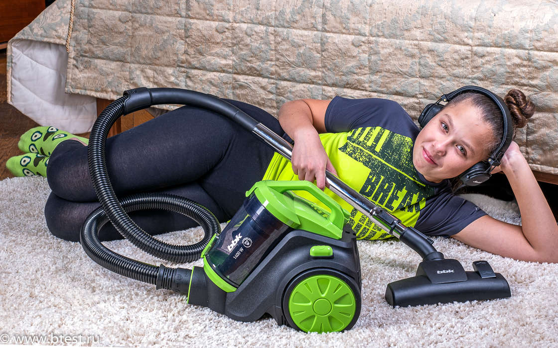 Чисто сработано - с пылесосом BBK BV1507