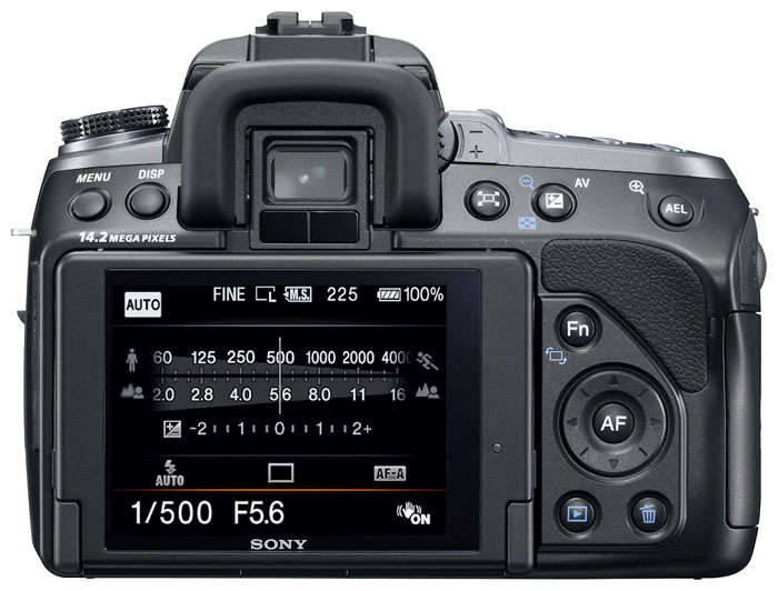 Зеркальныая фотокамера Sony A550