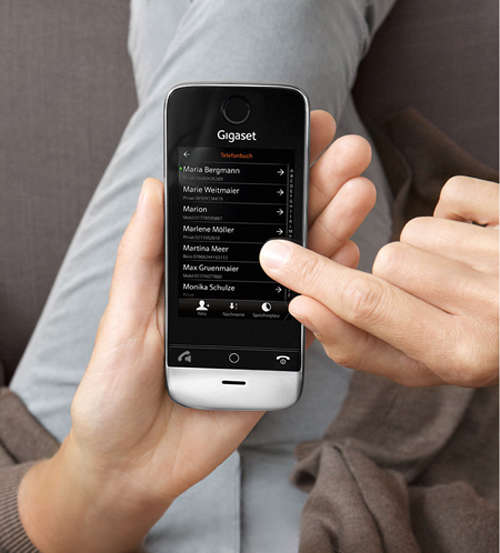 Сенсорный телефон Gigaset