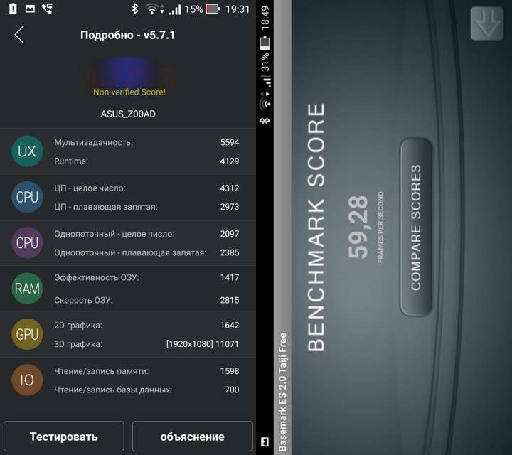 Тестирование графики