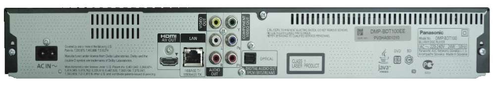 Видеоплеер Panasonic DMP-BDT100