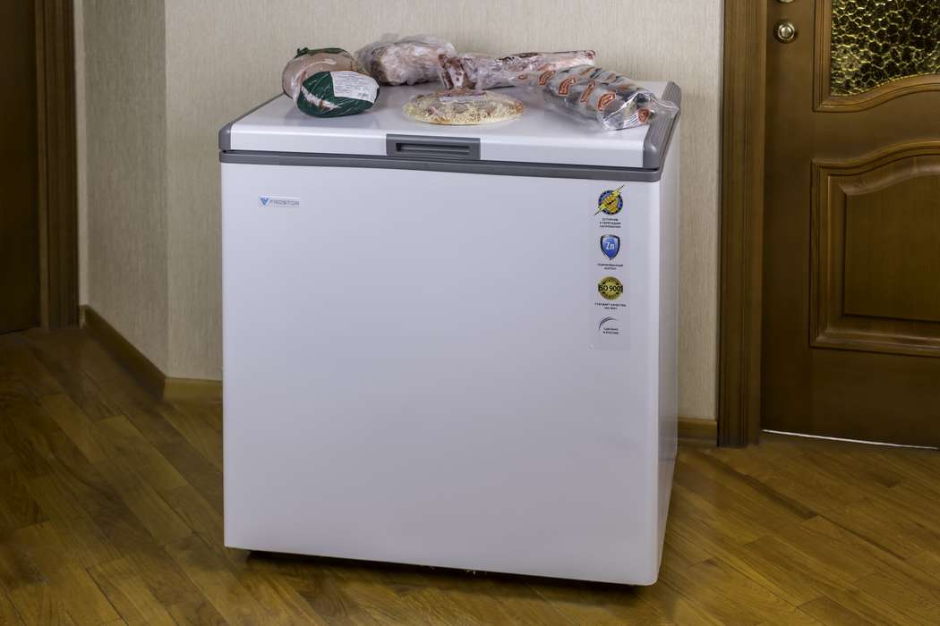 Продукты из морозильного ларя FROSTOR F 250 S