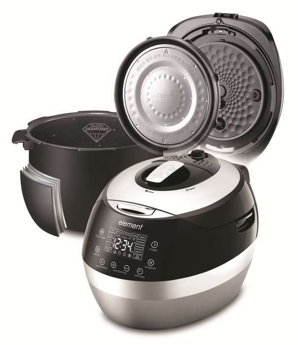 Мультиварка ELEMENT FWA01PB - возможности