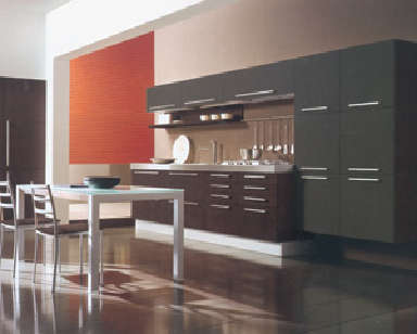 Кухня с суперглянцем