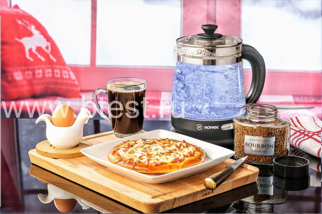 Чайник Hottek HT-960-014 с кофе