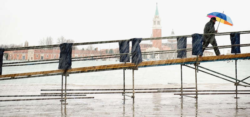 Новогодний дождь