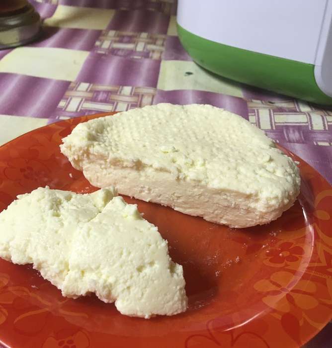 рикотта в разрезе