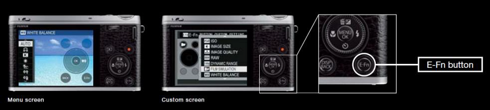 Компактная фотокамера FUJIFILM XF1 - управление