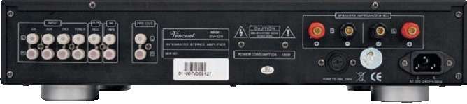 Тест усилителя Vincent panel