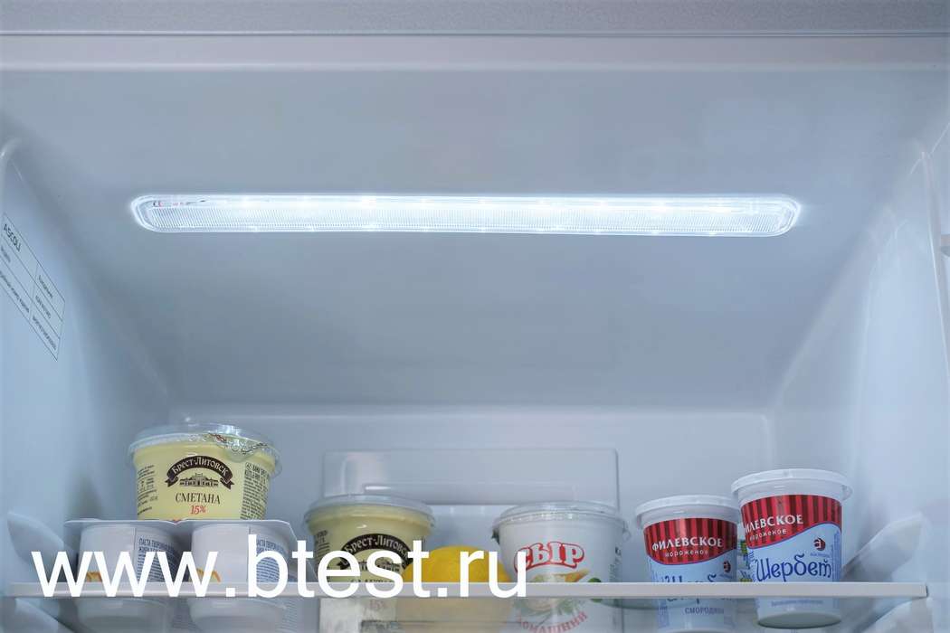 холодильник Ascoli - освещение