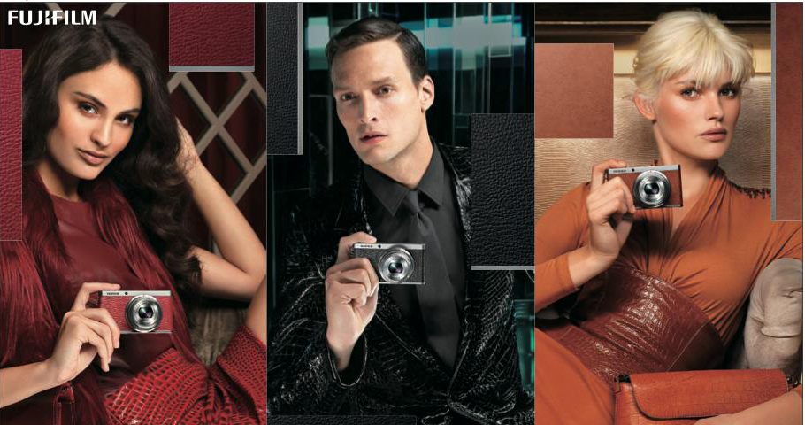 Компактная фотокамера FUJIFILM XF1 - стильный дизайн