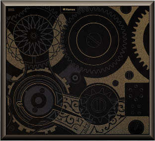 Варочная панель с орнаментом