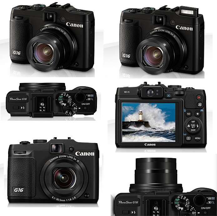 Компактный фотоаппарат Canon PowerShot G16