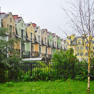 Калининград. Цветные домики