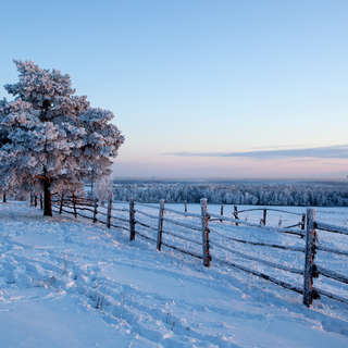 Зима, Якутия, минус 40