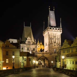 Уютная ночная Прага
