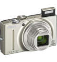 Компактный фотоаппарат Nikon COOLPIX S8200 Silver