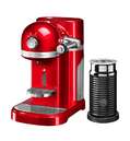 Кофемашина KitchenAid Nespresso, красная, + Aeroccino 3, 5KES0504ER