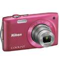 Компактный фотоаппарат Nikon COOLPIX S3300 Pink
