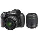 Зеркальный фотоаппарат Pentax K 50 Black Kit DAL 18-55 WR + 50-200 WR