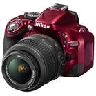 Зеркальный фотоаппарат Nikon D5200 kit 18-55VR Red