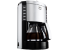 Кофеварка Melitta Look® DeLuxe, серебристо-черная