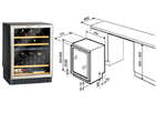 Встраиваемый винный шкаф Climadiff CV52IXDZ/AV52IXDZ