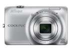 Компактный фотоаппарат Nikon COOLPIX S6300 Silver