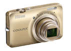 Компактный фотоаппарат Nikon COOLPIX S6300 Gold