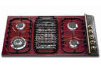 Газовая панель ILVE H 39 BCNV Burgundy