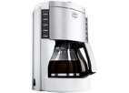 Кофеварка Melitta Look® DeLuxe, серебристо-белая