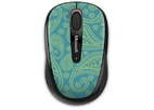 Компьютерная мышь Microsoft Wireless Mobile Mouse 3500 Limited Edition Aqua Paisley