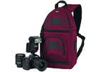 Рюкзак для камер Lowepro SlingShot 200 AW малиновый