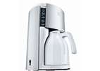 Кофеварка Melitta Look Therm De Lux серебристо-белая