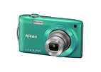 Компактный фотоаппарат Nikon COOLPIX S3300 Green