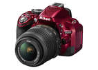 Зеркальный фотоаппарат Nikon D5200 kit 18-55VR Red