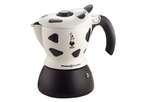 Кофеварка Bialetti Mukka Express (коровка) на 2 порции (Черно-белая)