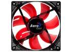 Корпусной вентилятор AeroCool Lightning Red LED 120 mm