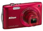 Компактный фотоаппарат Nikon COOLPIX S3300 Red