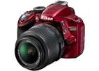 Зеркальный фотоаппарат Nikon D3200 kit 18-55VR (Red)