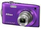 Компактный фотоаппарат Nikon COOLPIX S3300 Purple