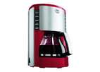 Кофеварка Melitta Look Selection серебристо-красная