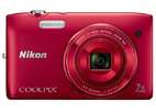 Компактный фотоаппарат Nikon Coolpix S3400 Red