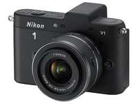 Беззеркальный фотоаппарат Nikon 1 V1 BK Kit + 10-30mm VR