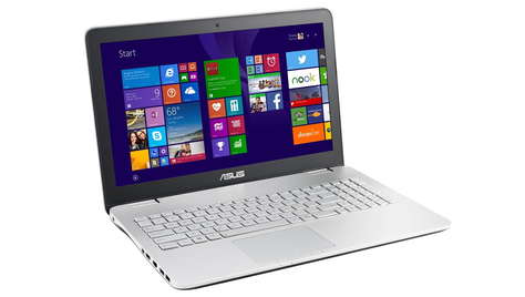 Ноутбук Asus N551JM Core i5 4200H 2800 Mhz/4.0Gb/1024Gb HDD+SSD Cache/Win 8 64